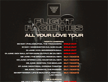 Tablet Screenshot of flightfacilities.com